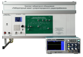 Комплект лабораторного оборудования «Лабораторный макет супергетеродинного радиоприёмника»  - fgospostavki.ru - Киров