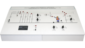 Комплект учебно-лабораторного оборудования «Электробезопасность в трехфазных сетях переменного тока с изолированной и заземленной нейтралью» - fgospostavki.ru - Киров