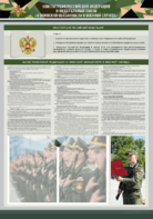 Стенд-уголок "Конституция Российской Федерации и Федеральный закон "О воинской обязанности и военной службе" - fgospostavki.ru - Киров