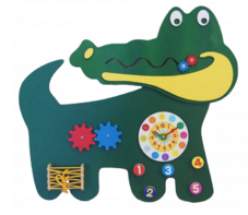 Бизиборд «Зеленый крокодил» - fgospostavki.ru - Киров