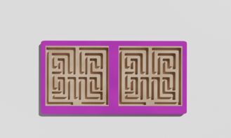 Межполушарная доска №13 фиолетовая - fgospostavki.ru - Киров