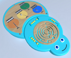 Настенный игровой элемент «Гусеница» - fgospostavki.ru - Киров