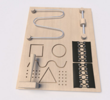 Настенная панель для эрготерапии - fgospostavki.ru - Киров