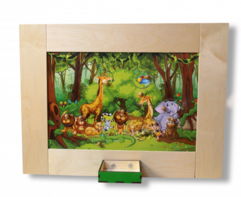 Тактильно-развивающая панель «Мир зверей» - fgospostavki.ru - Киров