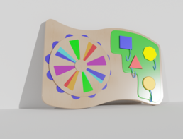 Тактильно-развивающая панель «Яркие краски» - fgospostavki.ru - Киров