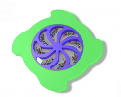 Тактильно-развивающая панель «Вращение радуги» - fgospostavki.ru - Киров