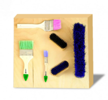 Тактильно-развивающая панель с мягкими кисточками - fgospostavki.ru - Киров