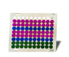 Тактильно-развивающая панель «Цветные фигурки» - fgospostavki.ru - Киров