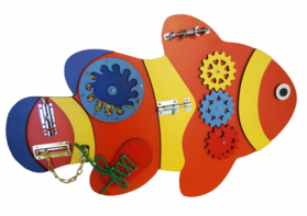 Бизиборд «Оранжевая рыбка» - fgospostavki.ru - Киров