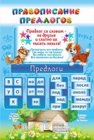 Стенд "Правописание предлогов" - fgospostavki.ru - Киров