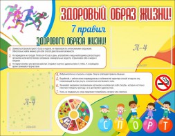 Стенд "Здоровый образ жизни" - fgospostavki.ru - Киров