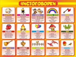 Стенд "Чистоговорки", часть 1 - fgospostavki.ru - Киров
