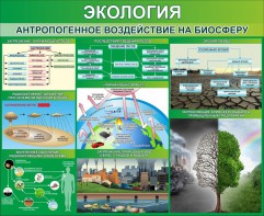 Стенд "Экология. Антропогенное воздействие на биосферу" - fgospostavki.ru - Киров