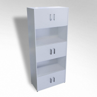 Шкаф широкий полуоткрытый ТР4 ЛДСП  - fgospostavki.ru - Киров