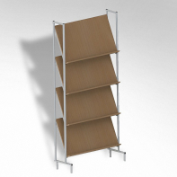 Стеллаж на металлокаркасе демонстрационный - fgospostavki.ru - Киров