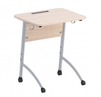 Стол ученический регулируемый на плоскоовальной трубе - fgospostavki.ru - Киров
