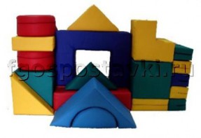 Мягкий модуль-конструктор "Стройка" (20 элементов) - fgospostavki.ru - Киров