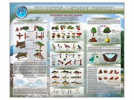 Стенд "Как выжить в суровых условиях" - fgospostavki.ru - Киров