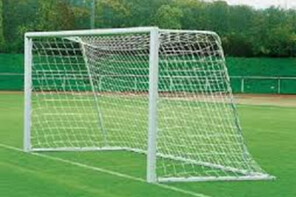 Сетка для футбольных ворот (нить 3 миллиметра, 5Х2Х(1Х1,5) ячейка 100Х100) - fgospostavki.ru - Киров