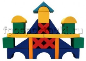 Мягкий модуль-конструктор "Терем" (23 элемента) - fgospostavki.ru - Киров