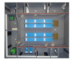 Макет "Убежище в разрезе" (встроенное убежище) - fgospostavki.ru - Киров