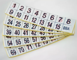 Фишки для игры «Бинго» со шрифтом Брайля - fgospostavki.ru - Киров