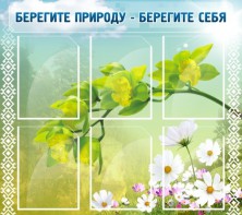 Стенд "Берегите природу - берегите себя" - fgospostavki.ru - Киров