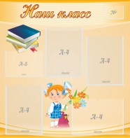 Стенд "Наш класс" Вариант 4 - fgospostavki.ru - Киров
