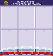 Стенд "Воинский учет и бронирование граждан" - fgospostavki.ru - Киров
