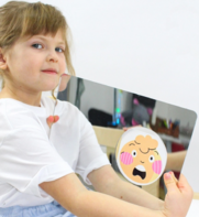 Зеркало логопедическое с отверстием - fgospostavki.ru - Киров