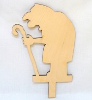 Персонаж для теневого театра "Баба Яга" - fgospostavki.ru - Киров