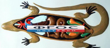 Модель барельефная "Внутреннее строение ящерицы" - fgospostavki.ru - Киров