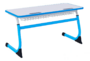 Парта SMARTY двухместная регулируемая по высоте с антивандальной кромкой - fgospostavki.ru - Киров