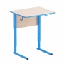 Стол ученический регулируемый (одноместный) на прямоугольной трубе - fgospostavki.ru - Киров
