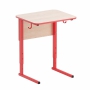 Стол ученический регулируемый (одноместный) на прямоугольной трубе - fgospostavki.ru - Киров