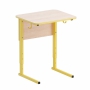 Стол ученический регулируемый (одноместный) на прямоугольной трубе - fgospostavki.ru - Киров