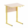 Стол ученический регулируемый (одноместный) на прямоугольной трубе - fgospostavki.ru - Киров