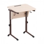 Стол ученический с наклоном столешницы (0-24°) на плоскоовальной трубе - fgospostavki.ru - Киров