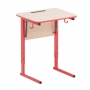 Стол ученический с наклоном столешницы (0-24°) на прямоугольной трубе - fgospostavki.ru - Киров